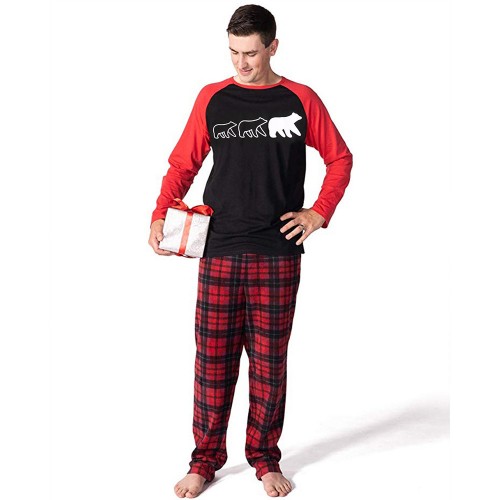 Hot Sale Family Sleepwear Suit Custom Printing Leisure home suit Christmas Parentage Pajamas